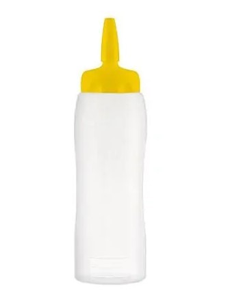 Mērču pudele-dozators dzeltens 750 ml
