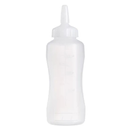 Mērču pudele-dozators Squeeze 250 ml