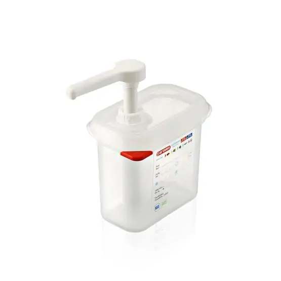Mērces dozators GN1/9 TRN 10ML